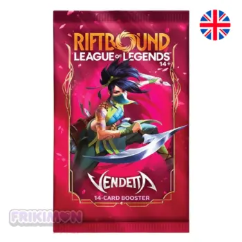 Sobre de cartas Riftbound League of Legends TCG Vendetta inglés