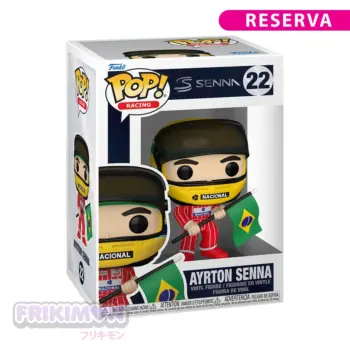 reserva funko Pop! Ayrton Senna with Brazilian Flag 22