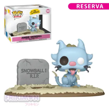 reserva funko pop deluxe zombie snowball 1949 the simpsons los simpson