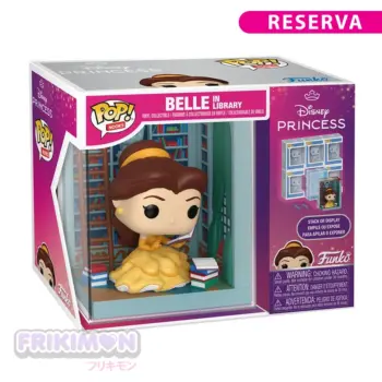 reserva funko pop nooks bella libreria belle disney princesas la bella y la bestia