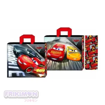 Bolsa de rafia reutilizable Cars Disney Pixar