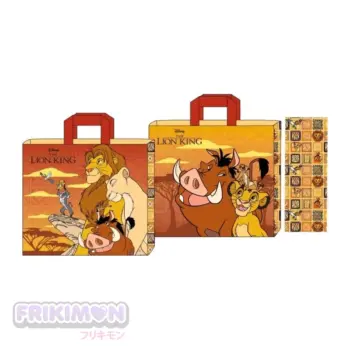 Bolsa de rafia reutilizable El Rey Leon Disney