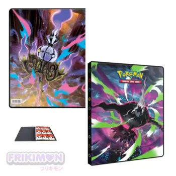 Carpeta Binder Pokémon Oscuridad Absoluta 9 bolsillos Ultra Pro Mega Darkrai y Mega Chandelure