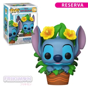 Funko Pop! Premium Stitch in Potted Plant 1798 Lilo y Stitch Disney (RESERVA)