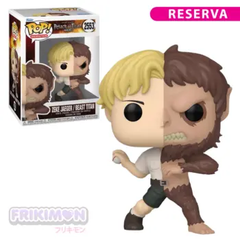 Funko Pop! Zeke Jaeger Split Beast Titan 2553 Attack on Titan (RESERVA)