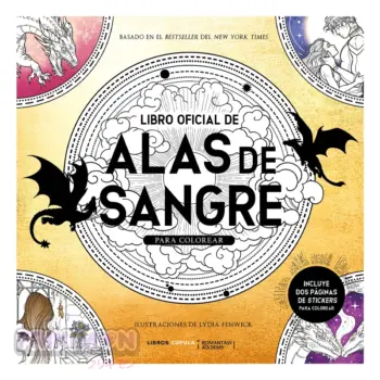 Libro oficial de Alas de Sangre para colorear