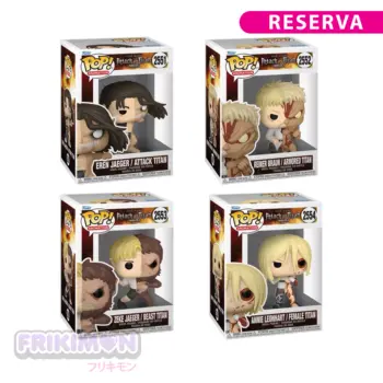 Pack Funko Pop Attack on Titan Split