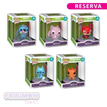 Reserva Pack Funko Pop! Stitch, Angel, Slushy, Splodyhead y Leroy en cápsula