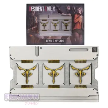 Resident Evil 4 Pack de 3 Réplicas Level 3 Keycards Limited Edition