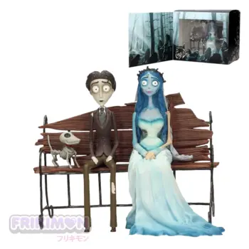 Set de figuras La Novia Cadaver Victor y Emily Tim Burton