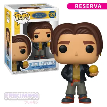 reserva funko pop Jim Hawkins con mapa el planeta del tesoro