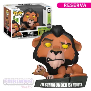 reserva funko pop scar 1801 disney villanos el rey leon