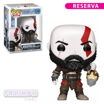 Funko Pop! Kratos with Mimirs head 1340 God of War Ragnarok (RESERVA)
