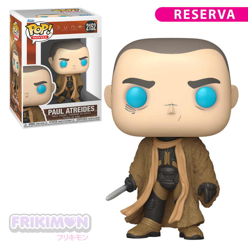 Funko Pop Paul Atreides 2152 Dune RESERVA Funko Pop Paul Atreides 2152 Dune RESERVA