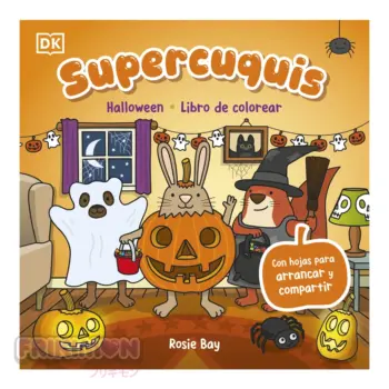 Halloween Libro de colorear Supercuquis