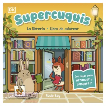 La librería Libro de colorear Supercuquis
