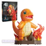 Puzzle 4D Charmander Pokémon Kit de construcción