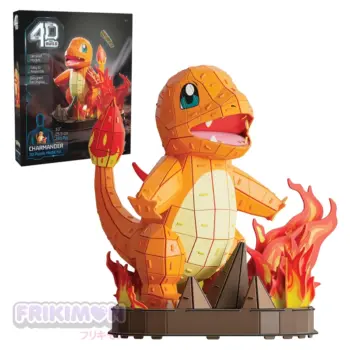 Puzzle 4D Charmander Pokémon Kit de construcción