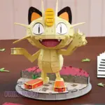 Puzzle 4D Meowth Pokémon Kit de construcción - Imagen 2