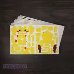 Puzzle 4D Pikachu Pokémon Kit de construcción - Imagen 3