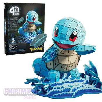 Puzzle 4D Squirtle Pokémon Kit de construcción