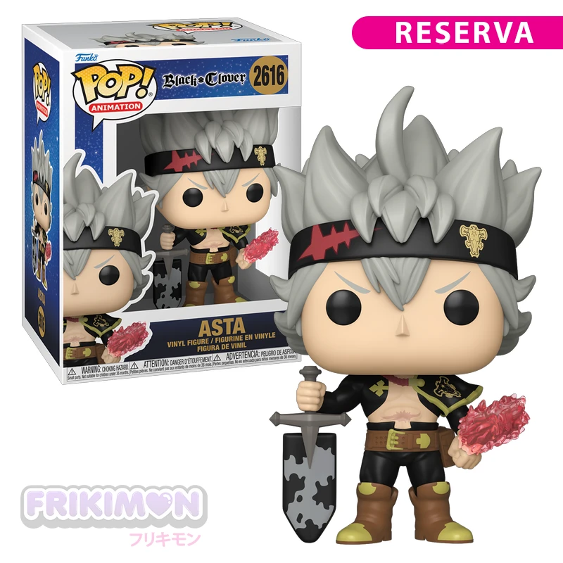 reserva funko pop asta with devil arm 2616 black clover reserva funko pop asta with devil arm 2616 black clover